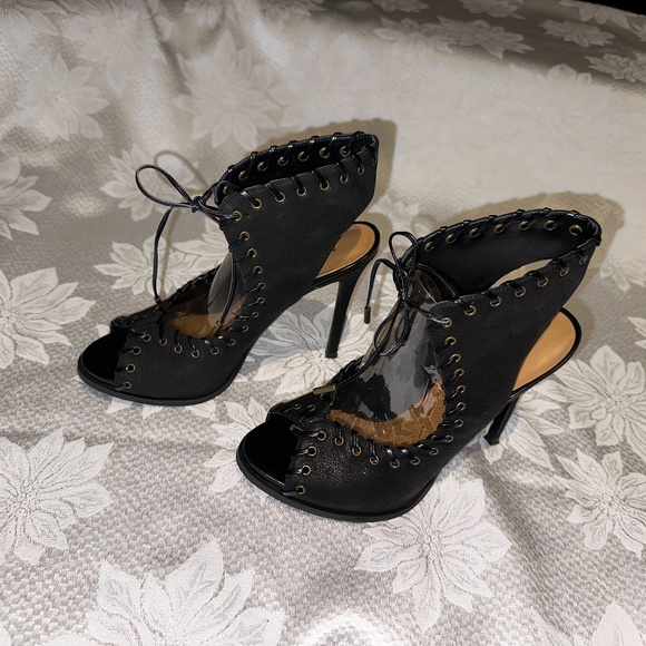 Nine West Leather Heel, Size 6.5, Black - Picture 3 of 13